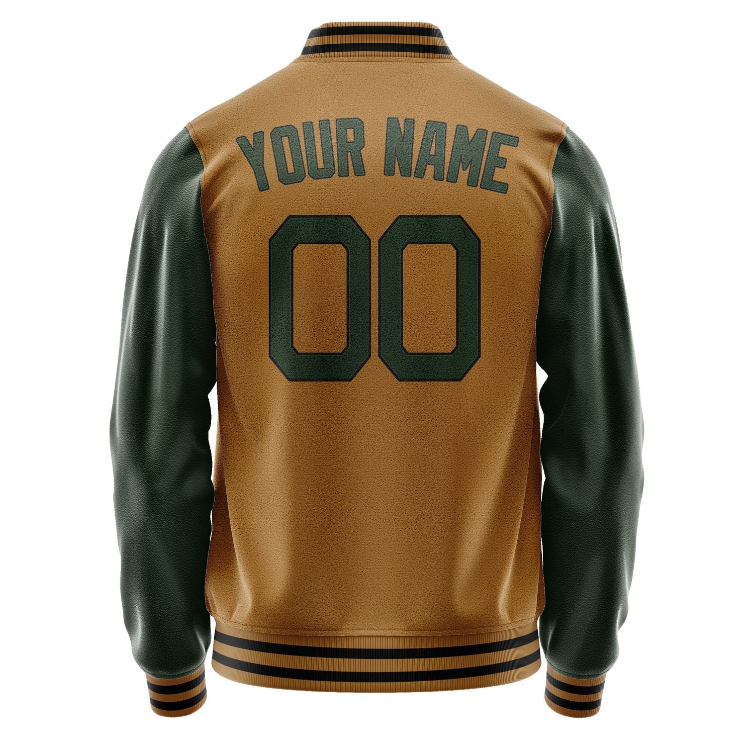 Maßgeschneidertes Khaki Tannengrün Jacke JA2222062217B21706