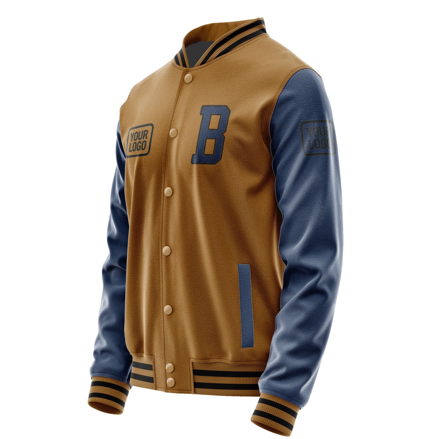 Maßgeschneidertes Khaki Marineblau Jacke JA222210221717101017