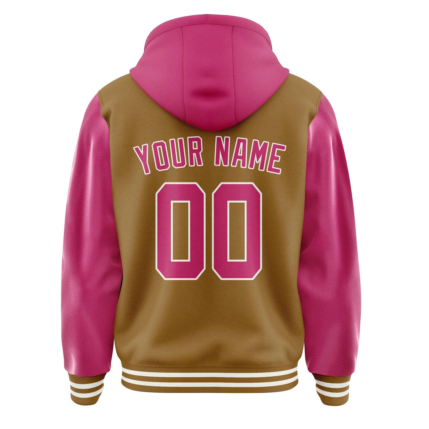 Maßgeschneidertes Khaki Rosarot Jacke