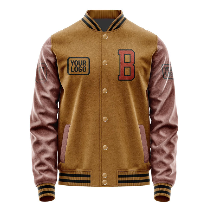 Maßgeschneidertes Khaki Korallenrot Jacke JA222216221717161617