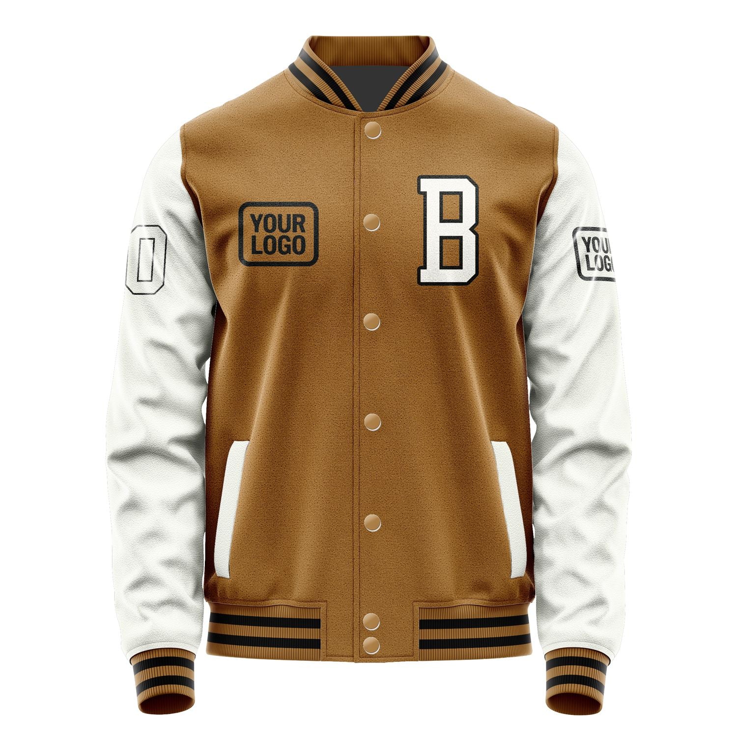 Maßgeschneidertes Khaki Weiß Jacke JA222218221717181817