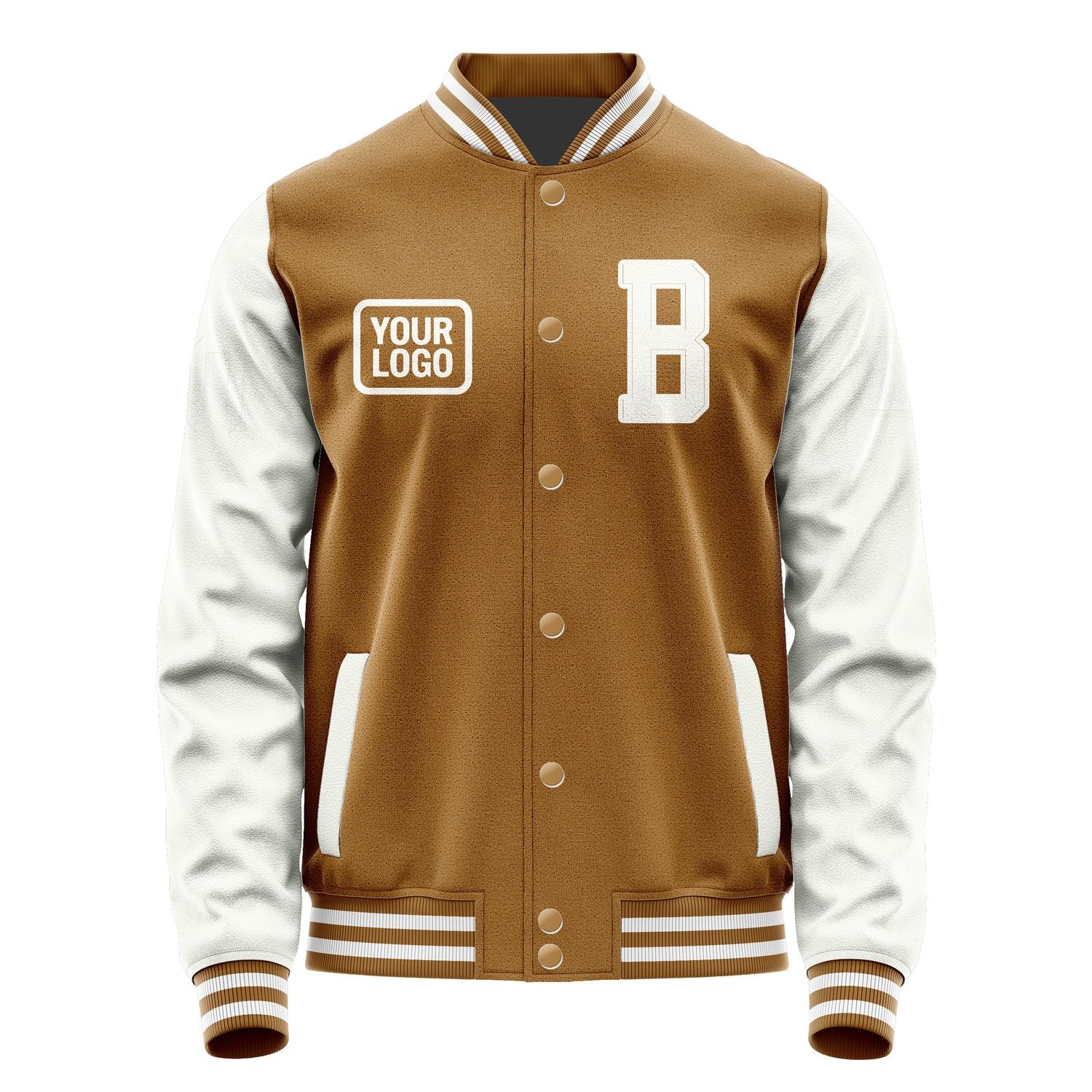 Maßgeschneidertes Khaki Weiß Jacke JA222218221818181818