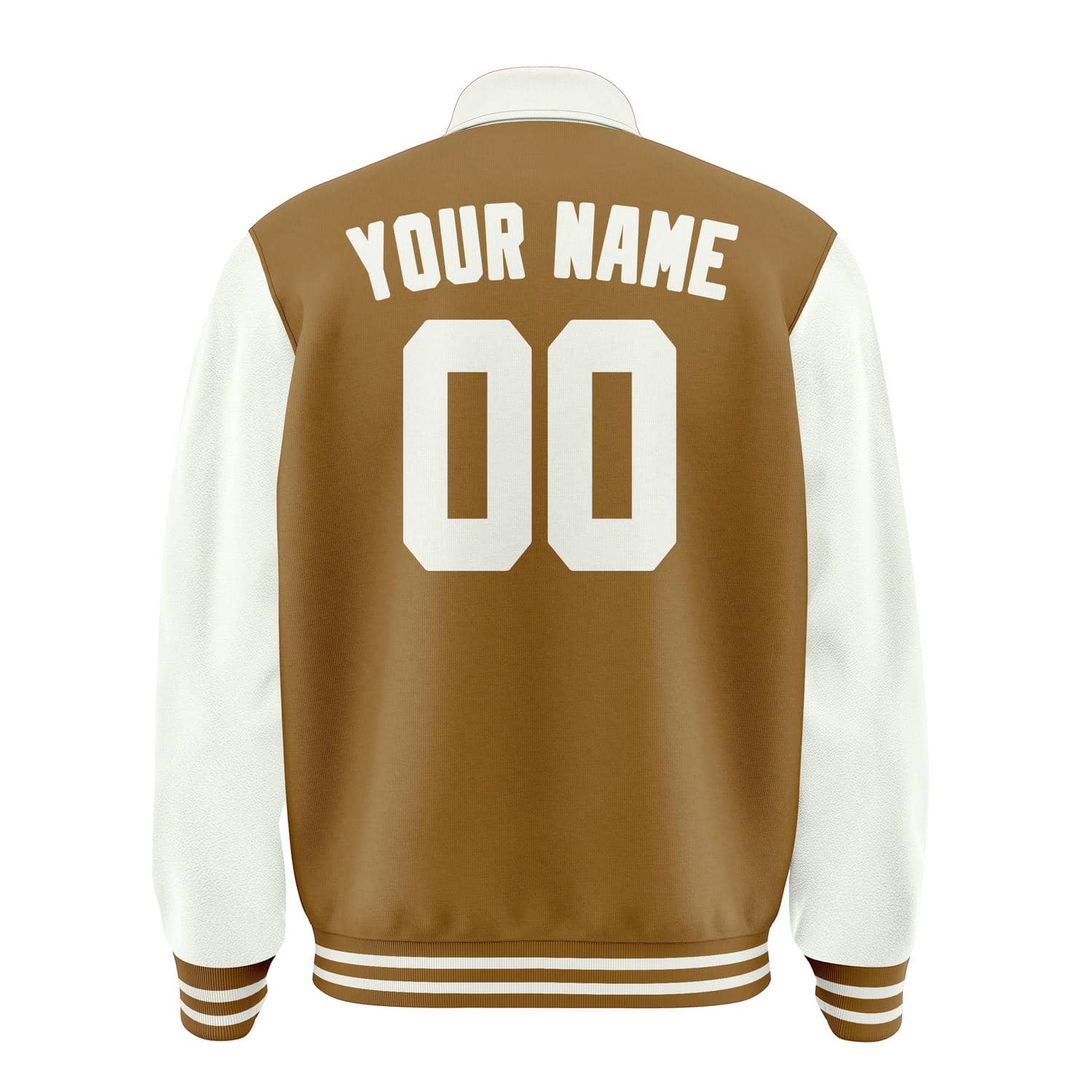 Maßgeschneidertes Khaki Weiß Jacke