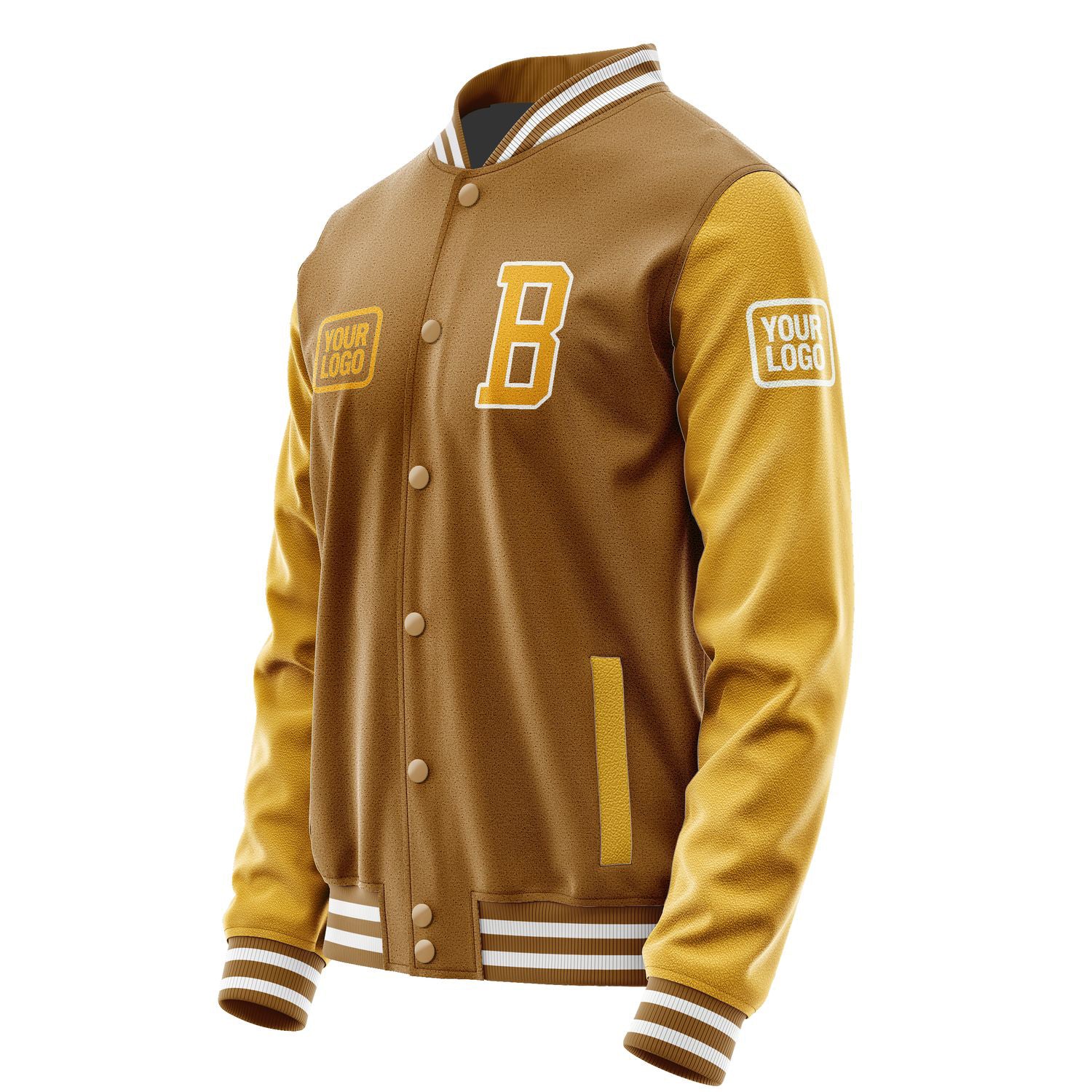 Maßgeschneidertes Khaki Gelb Jacke JA222219221818191918