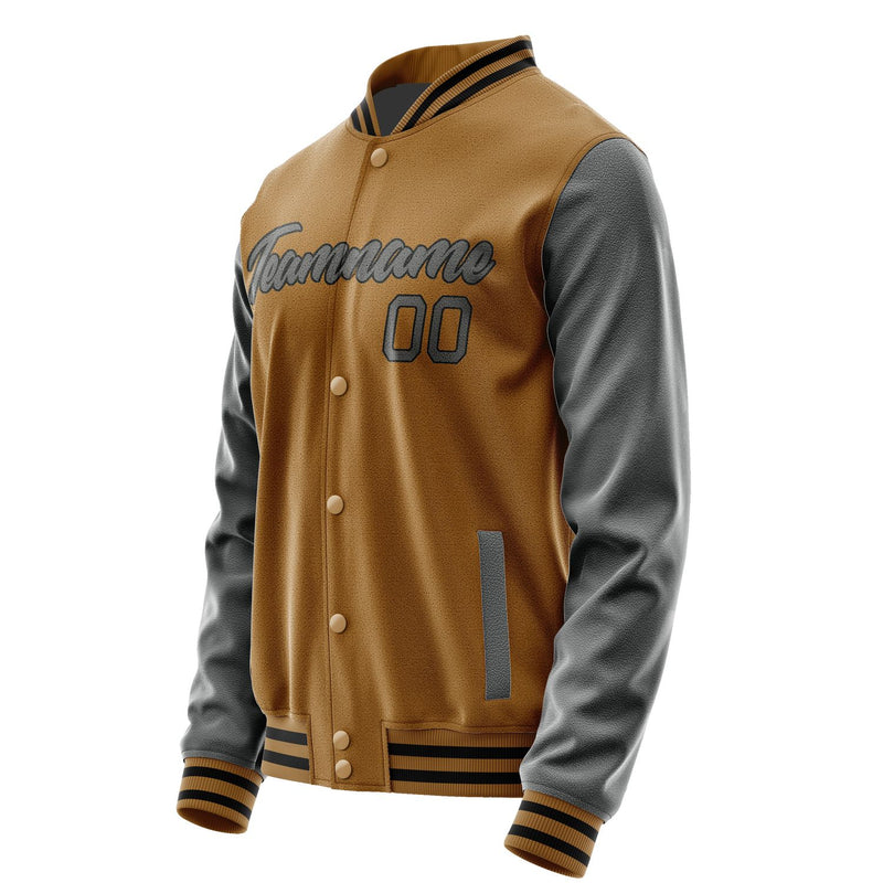 Maßgeschneidertes Khaki Dunkelgrau Jacke JA2222202217B21720