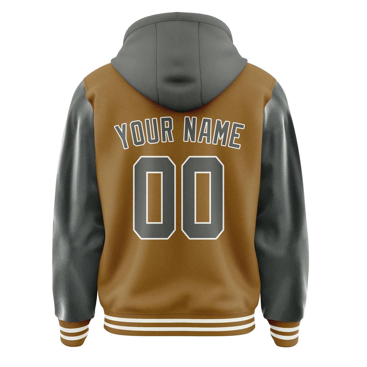 Maßgeschneidertes Khaki Dunkelgrau Jacke
