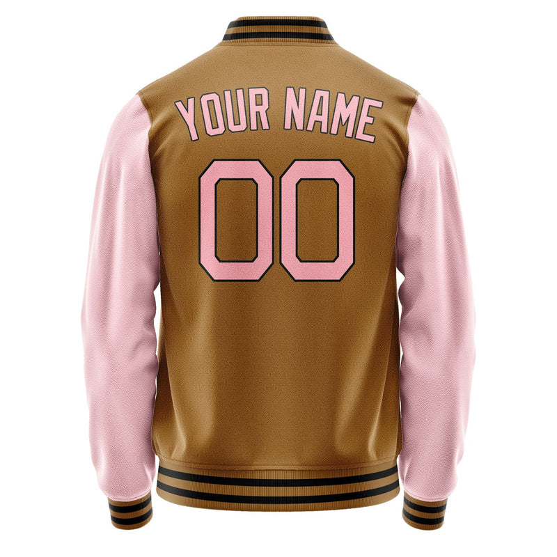 Maßgeschneidertes Khaki Rosa Jacke JA2222212217B21721