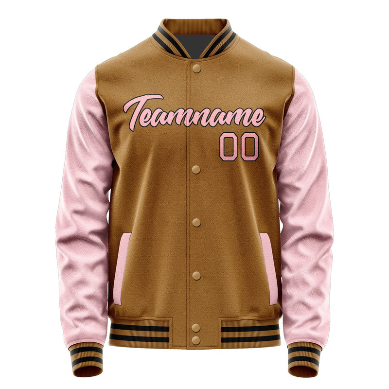 Maßgeschneidertes Khaki Rosa Jacke JA2222212217B21721