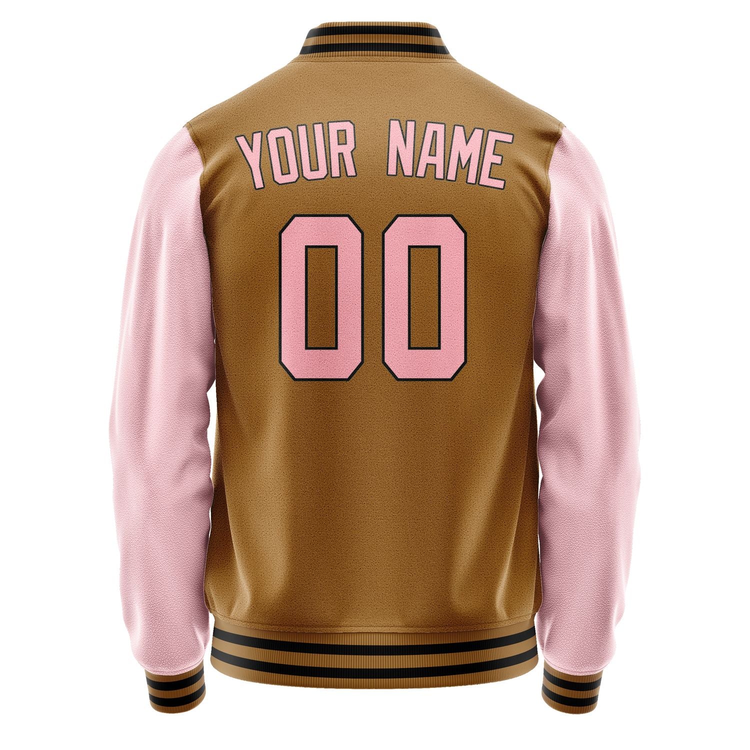 Maßgeschneidertes Khaki Rosa Jacke JA2222212217B31721