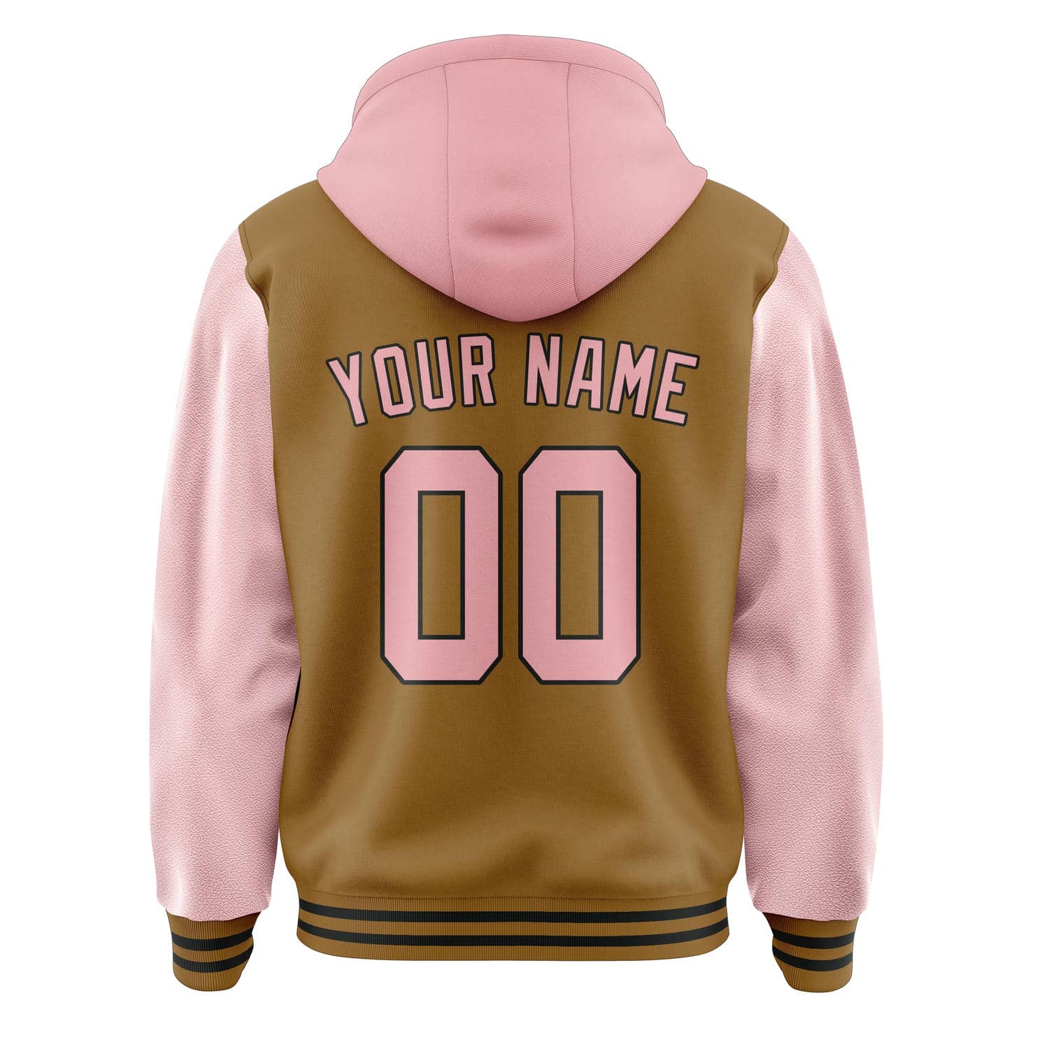 Maßgeschneidertes Khaki Rosa Jacke
