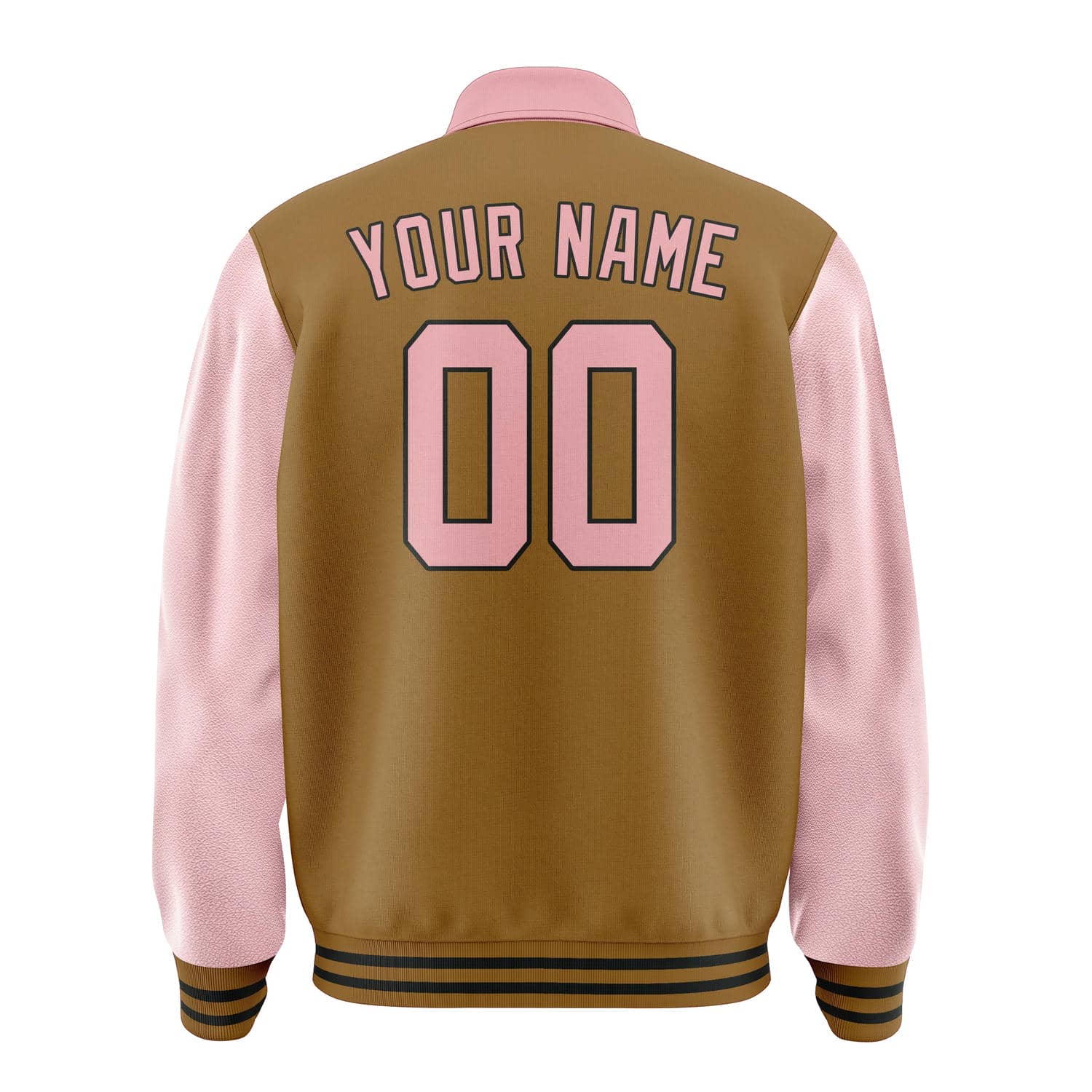 Maßgeschneidertes Khaki Rosa Jacke