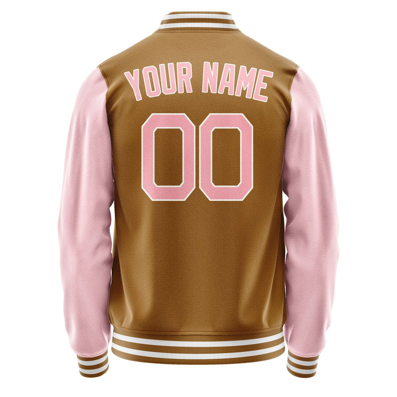 Maßgeschneidertes Khaki Rosa Jacke JA2222212218B21821