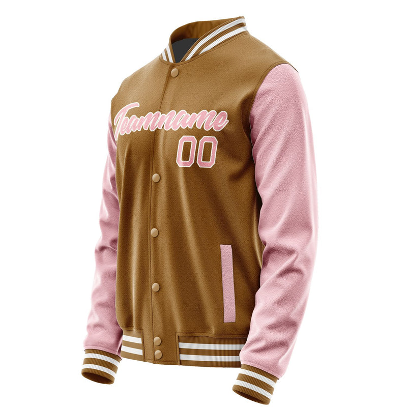 Maßgeschneidertes Khaki Rosa Jacke JA2222212218B21821