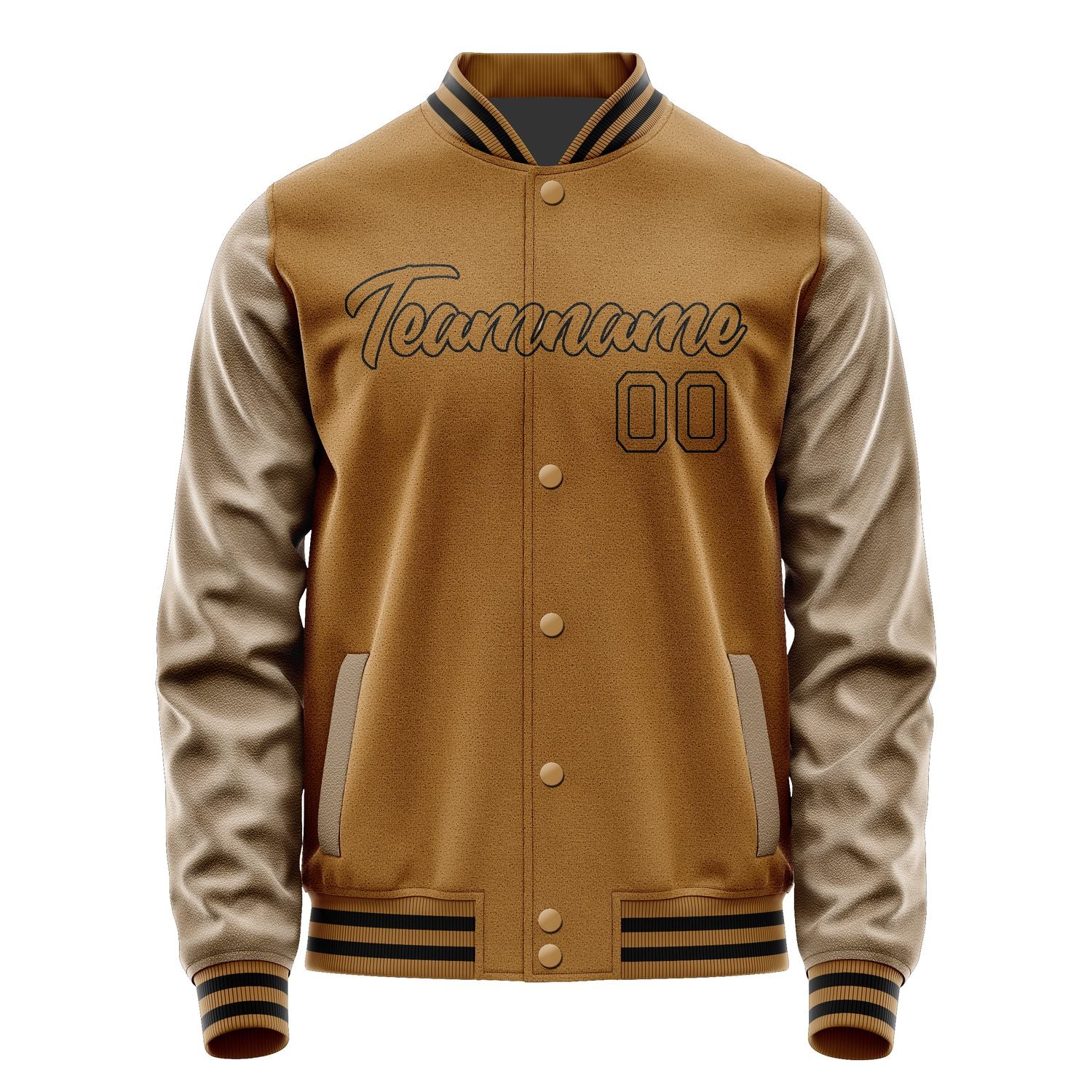 Maßgeschneidertes Khaki Khaki Jacke JA2222222217B21722