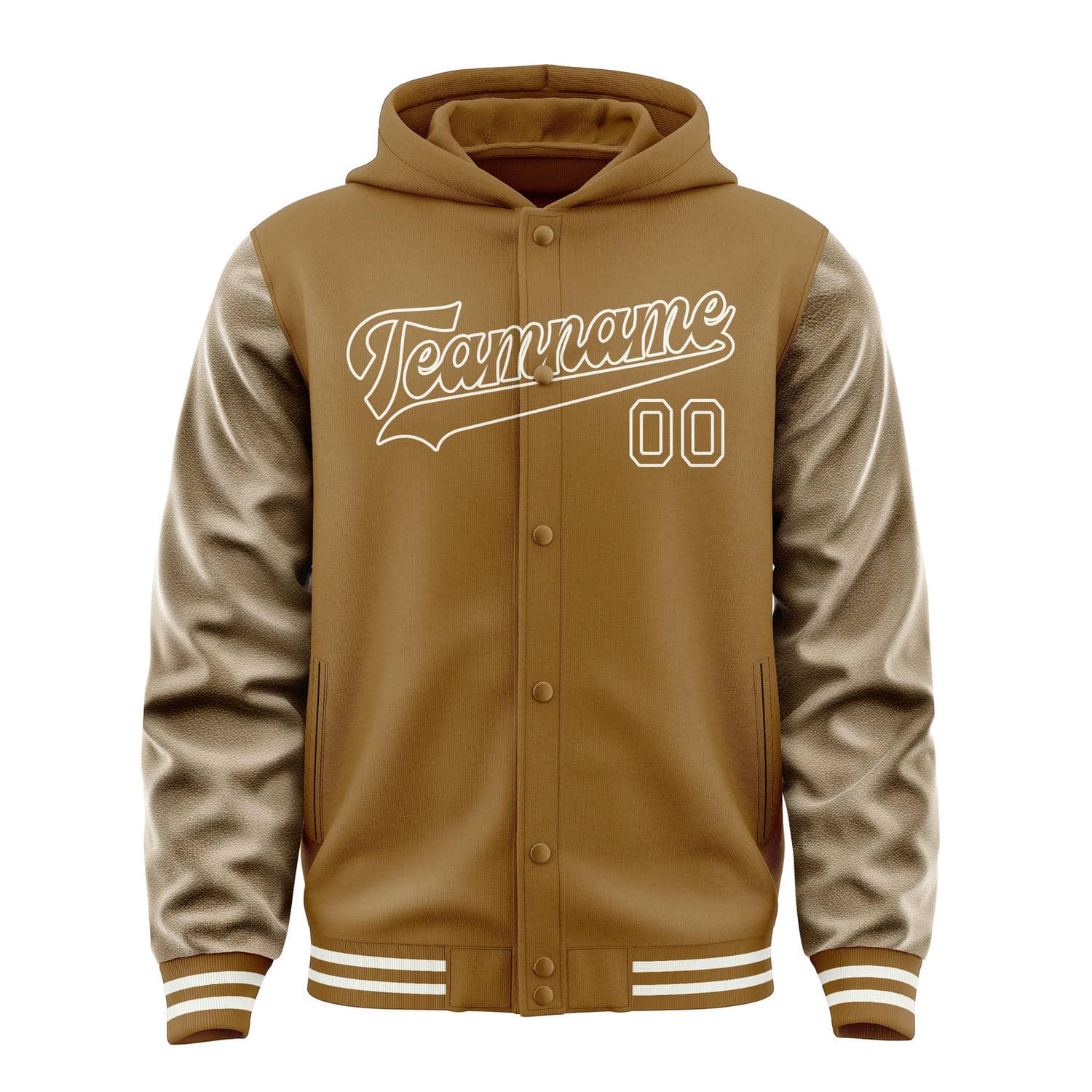 Maßgeschneidertes Khaki Khaki Jacke