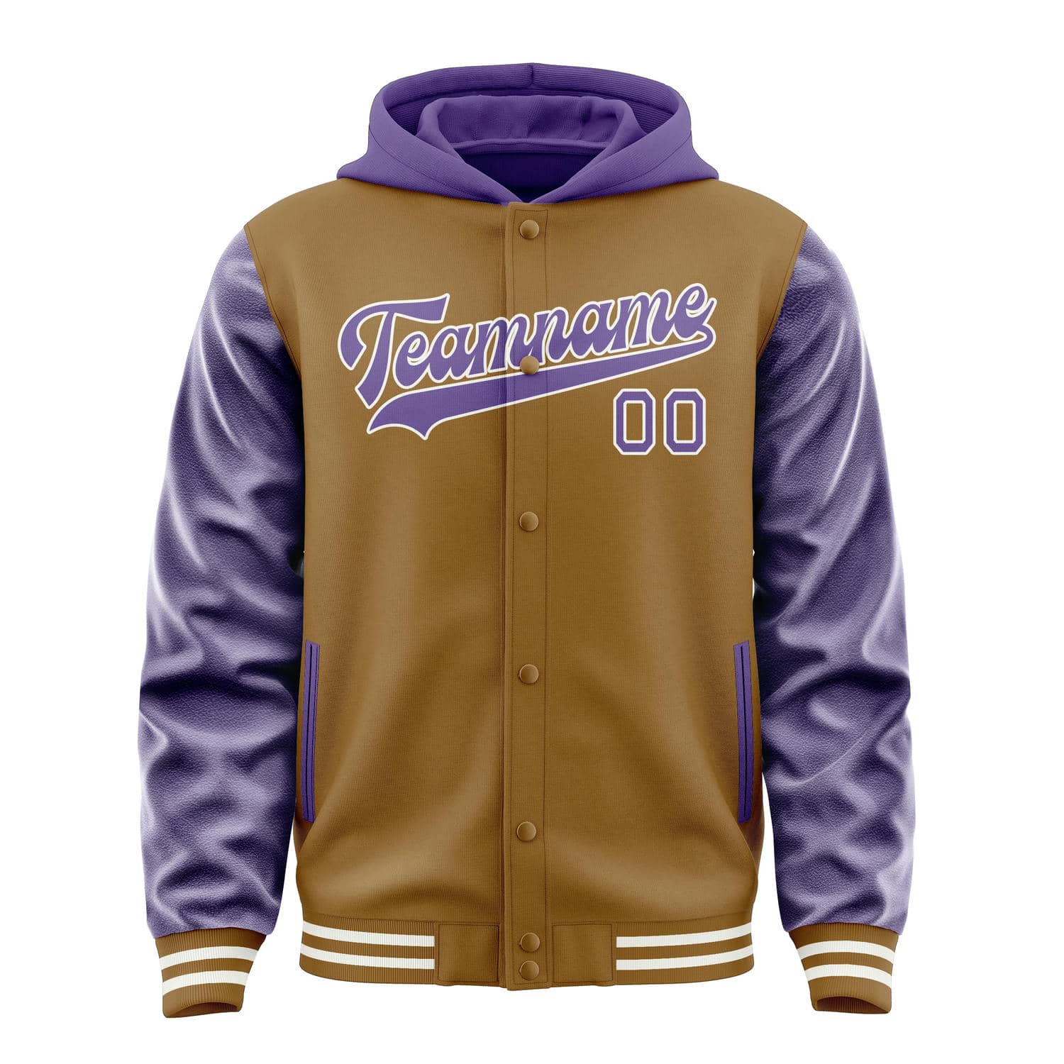Maßgeschneidertes Khaki Lavendel Jacke