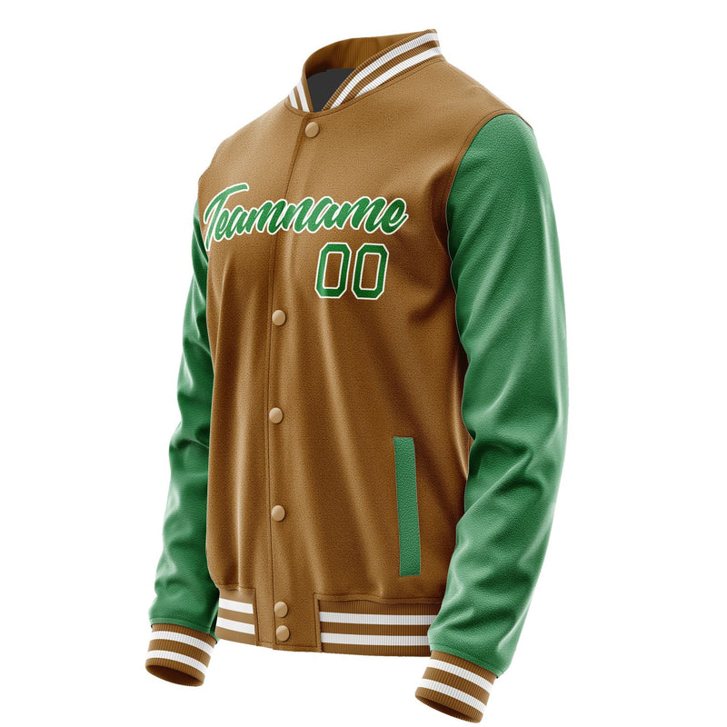 Maßgeschneidertes Khaki Smaragdgrün Jacke JA2222242218B21824