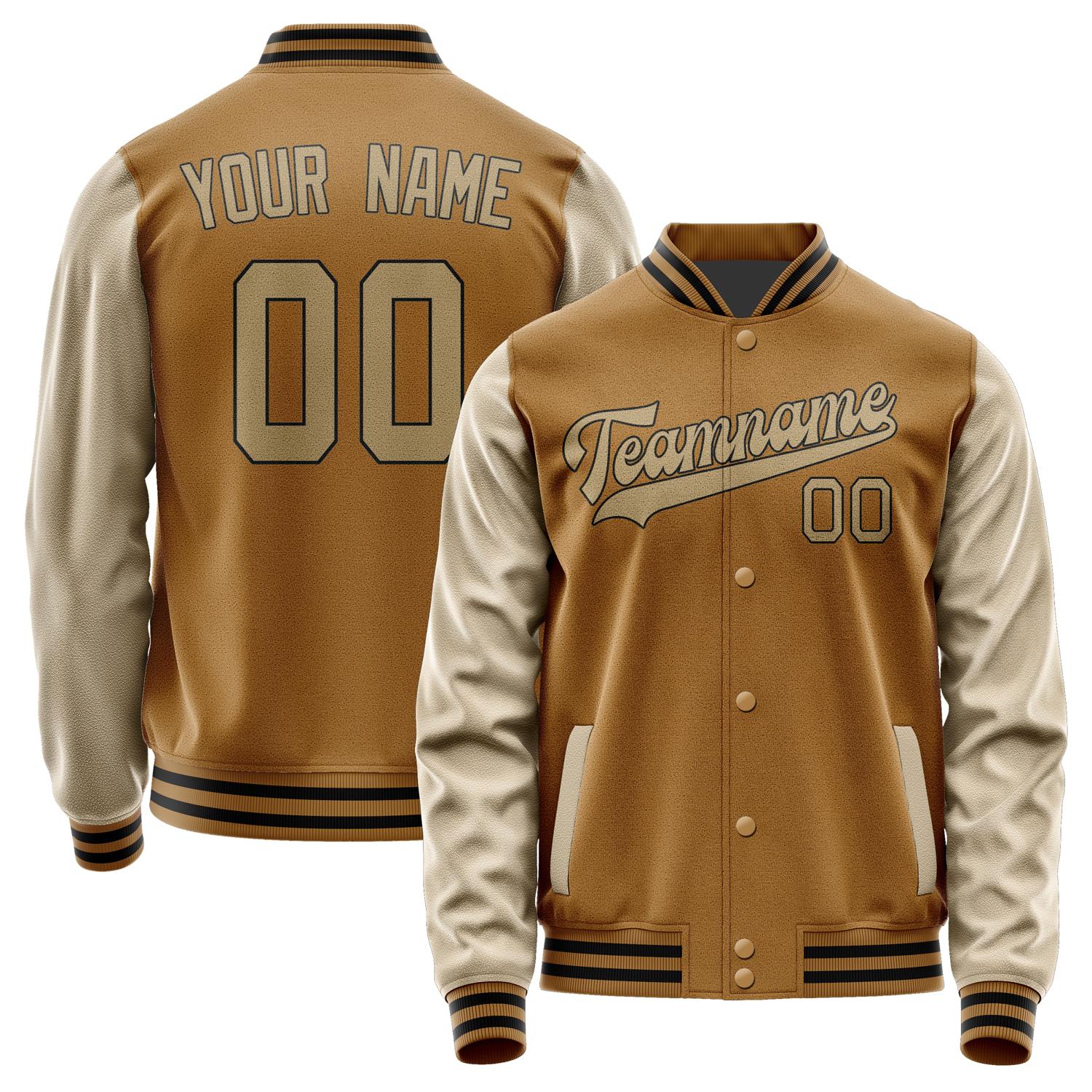 Maßgeschneidertes Khaki Hellkhaki Jacke JA2222252217B31725