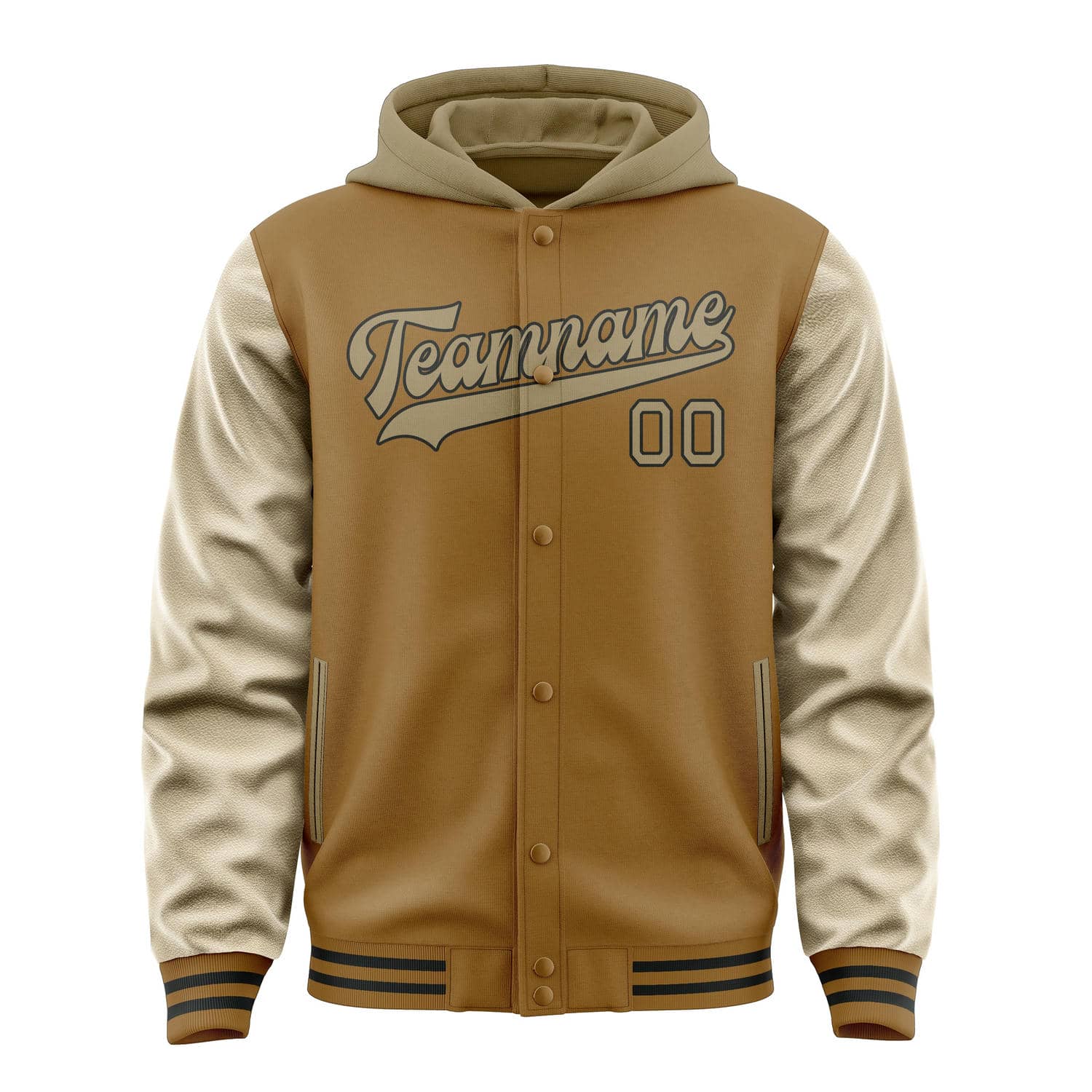 Maßgeschneidertes Khaki Hellkhaki Jacke