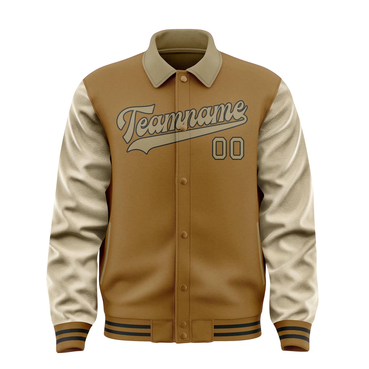 Maßgeschneidertes Khaki Hellkhaki Jacke