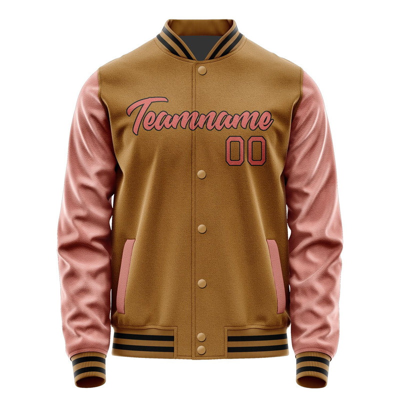 Maßgeschneidertes Khaki Kupferrose Jacke JA2222292217B21729