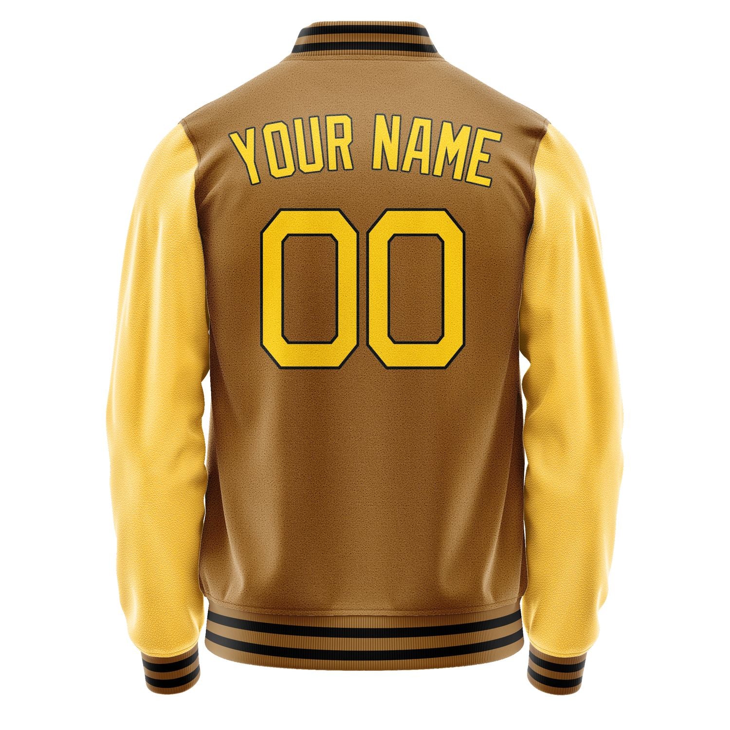 Maßgeschneidertes Khaki Gold Jacke JA2222302217B21730