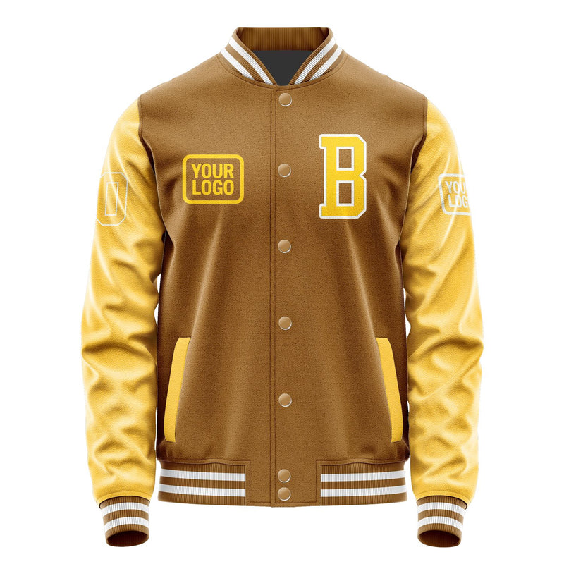 Maßgeschneidertes Khaki Gold Jacke JA222230221818303018