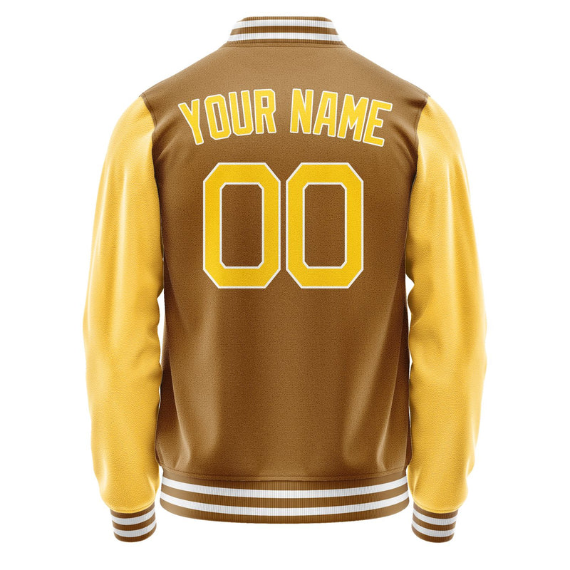 Maßgeschneidertes Khaki Gold Jacke JA2222302218B21830