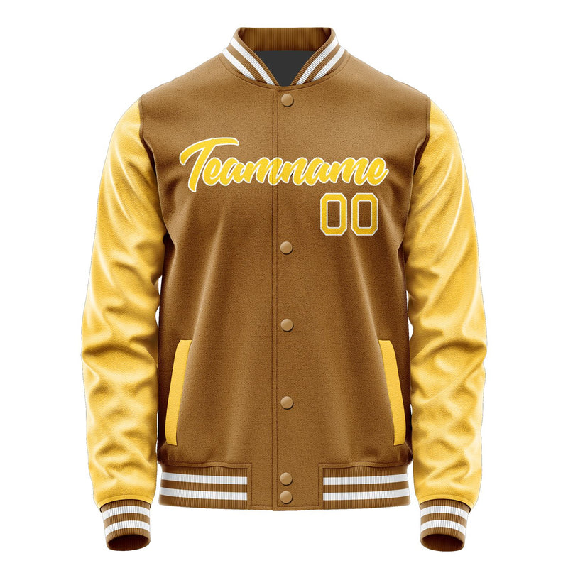 Maßgeschneidertes Khaki Gold Jacke JA2222302218B21830