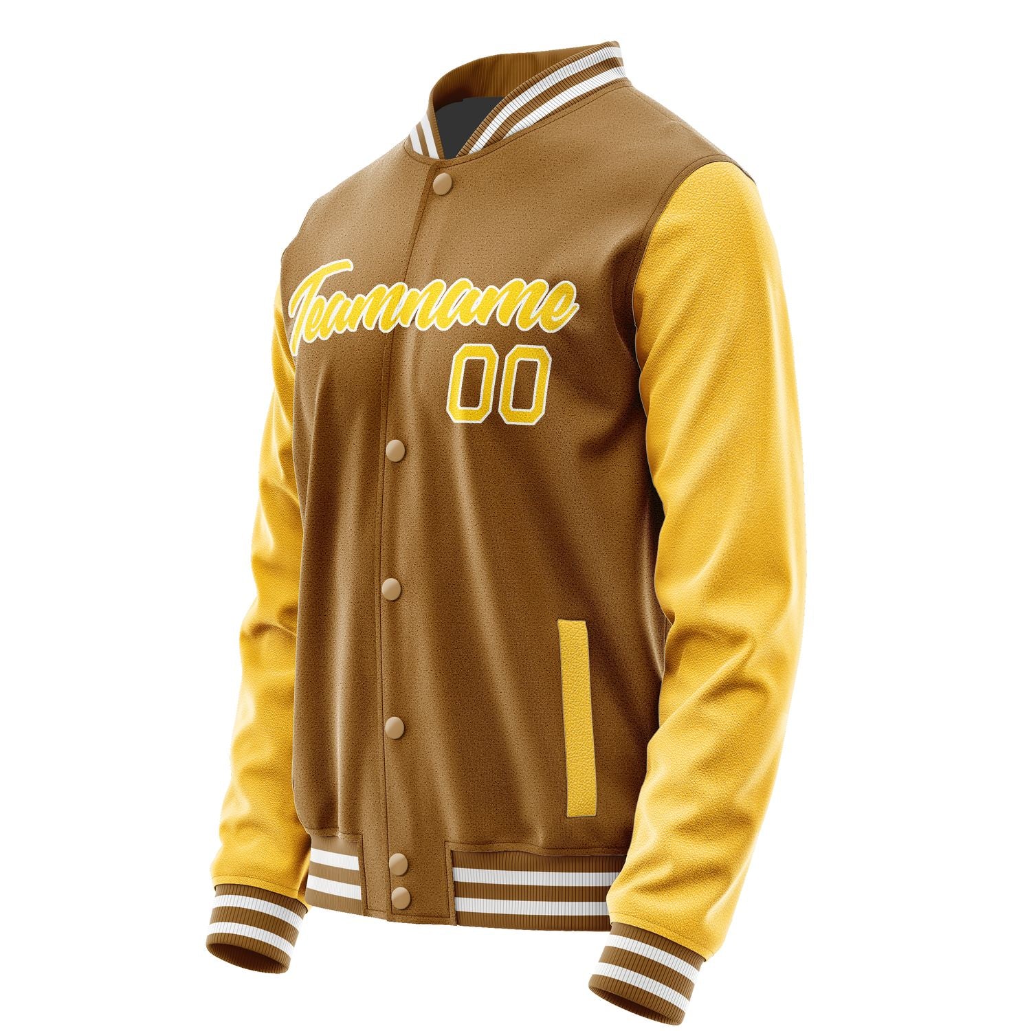 Maßgeschneidertes Khaki Gold Jacke JA2222302218B21830