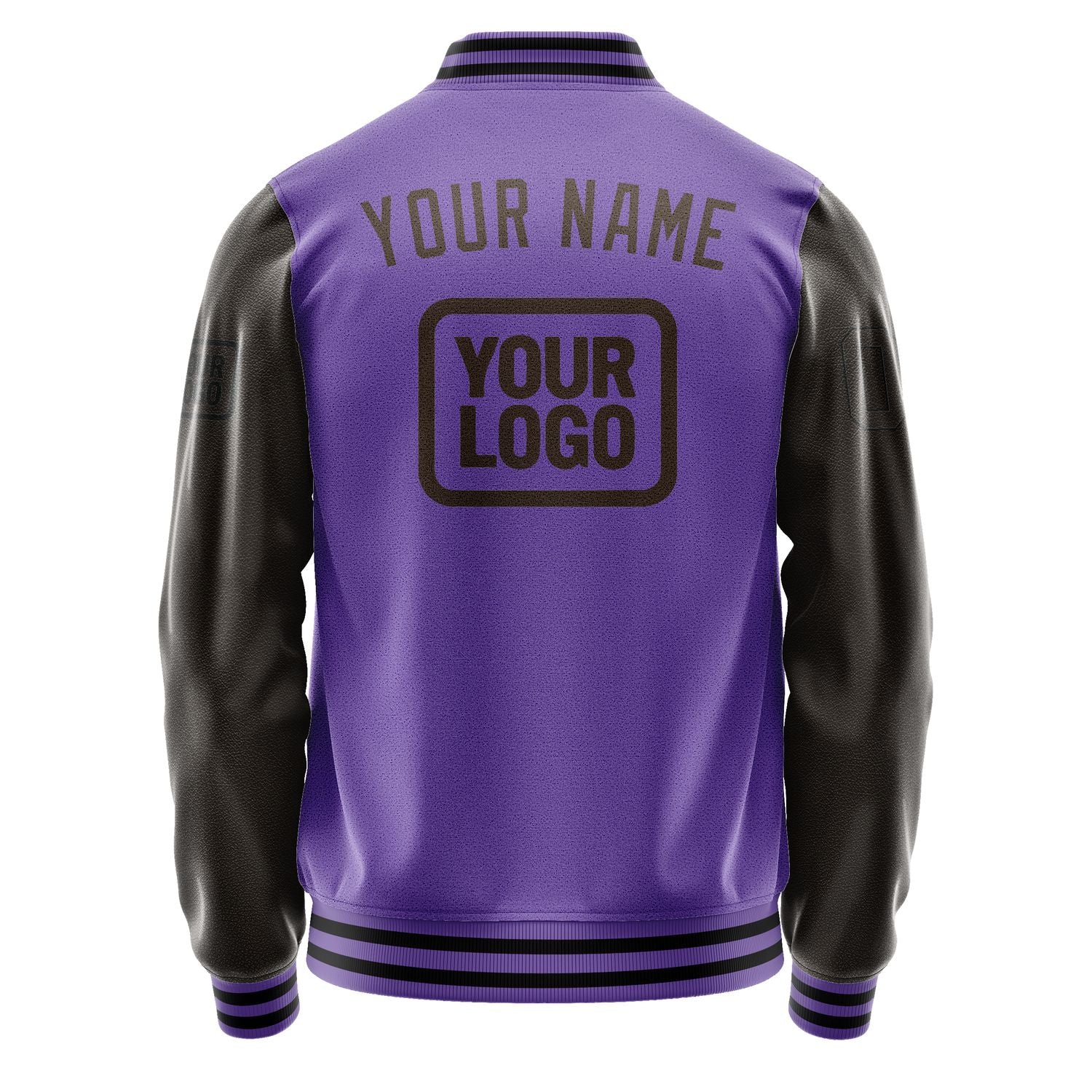 Maßgeschneidertes Lavendel Braun Jacke JA232301231717010117