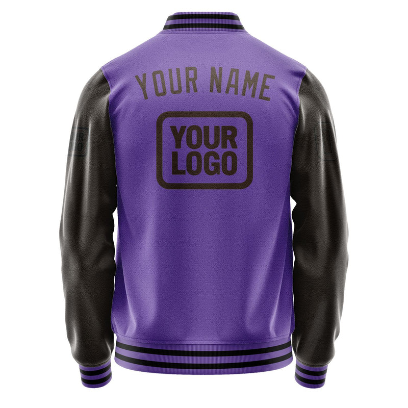 Maßgeschneidertes Lavendel Braun Jacke JA232301231717010117