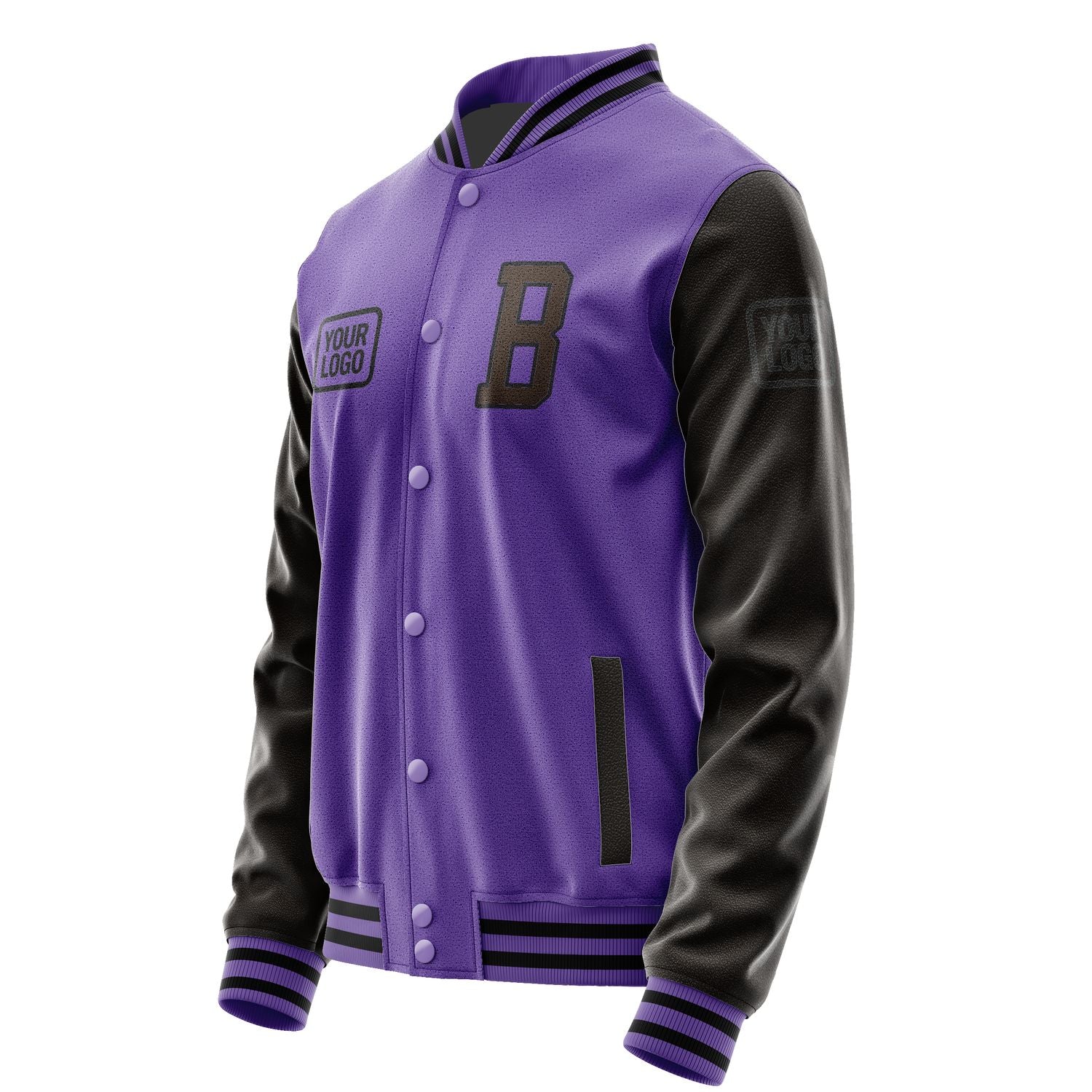 Maßgeschneidertes Lavendel Braun Jacke JA232301231717010117