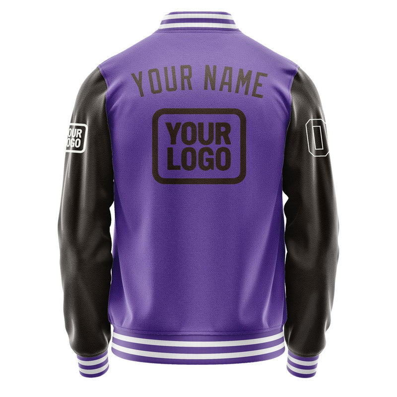 Maßgeschneidertes Lavendel Braun Jacke JA232301231818010118