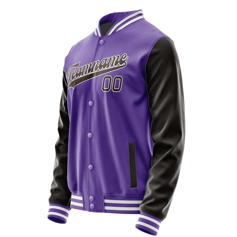 Maßgeschneidertes Lavendel Braun Jacke JA2323012318B31801