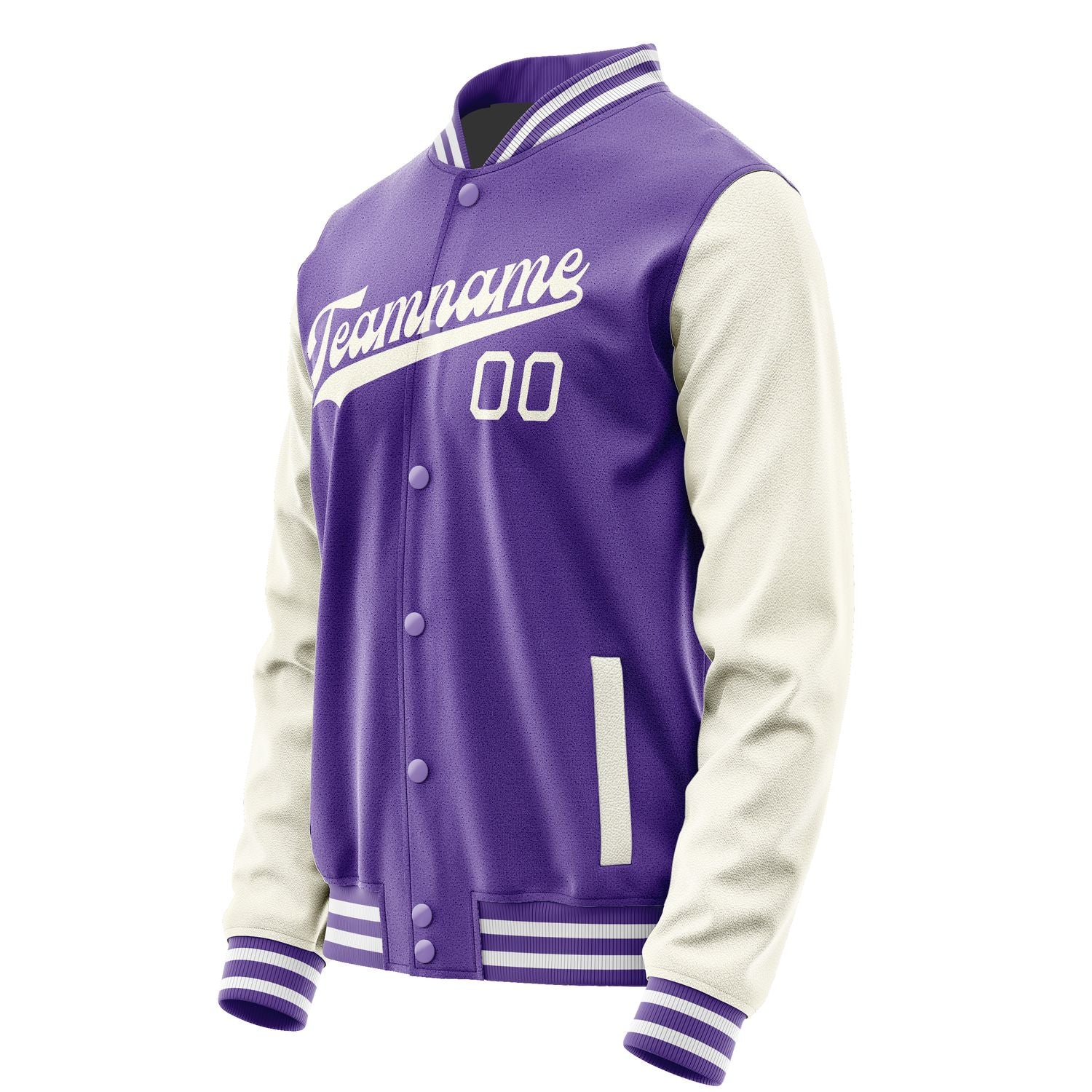 Maßgeschneidertes Lavendel Beige Jacke JA2323032318B31803