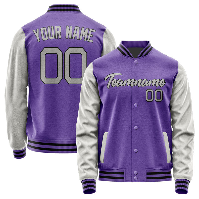 Maßgeschneidertes Lavendel Grau Jacke Ja2323042317B21704