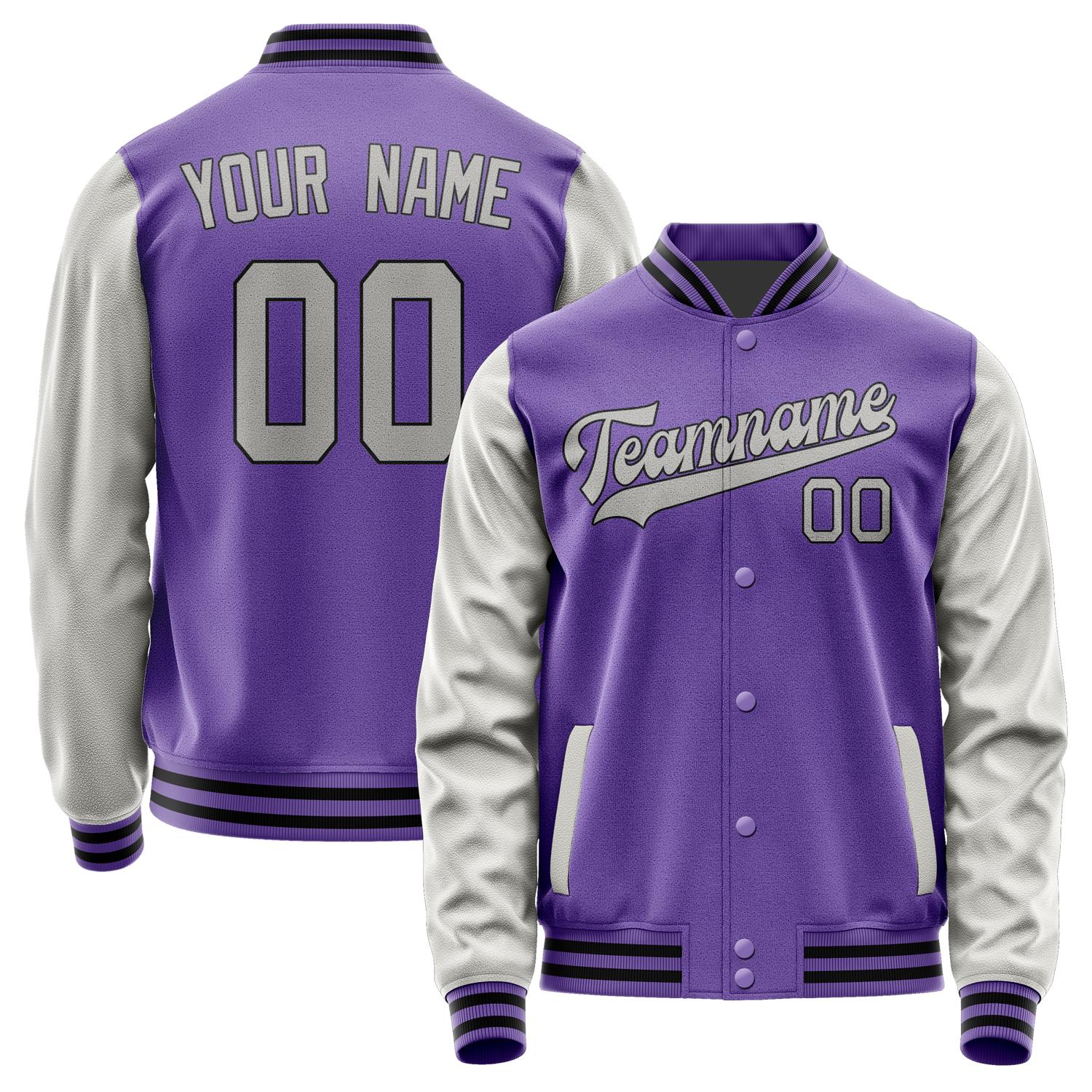 Maßgeschneidertes Lavendel Grau Jacke JA2323042317B31704