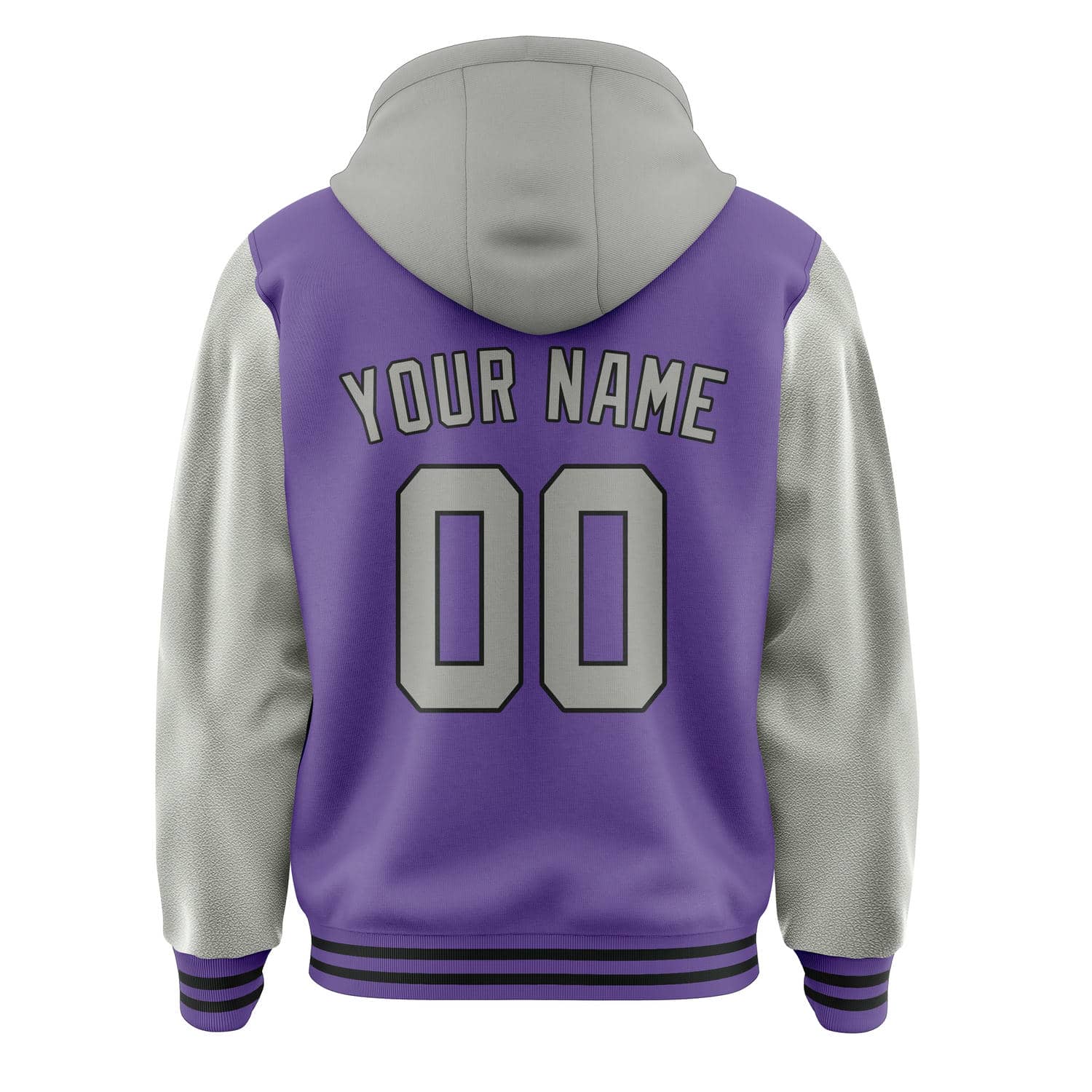 Maßgeschneidertes Lavendel Grau Jacke