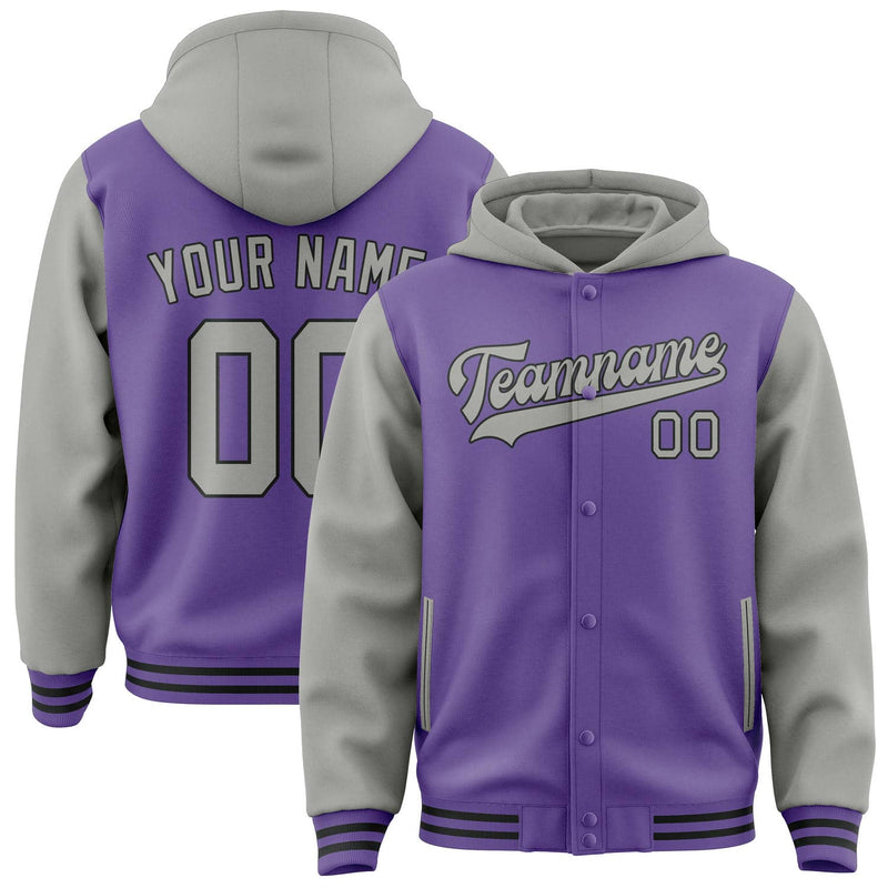 Maßgeschneidertes Lavendel Grau Jacke JA232304231717040417