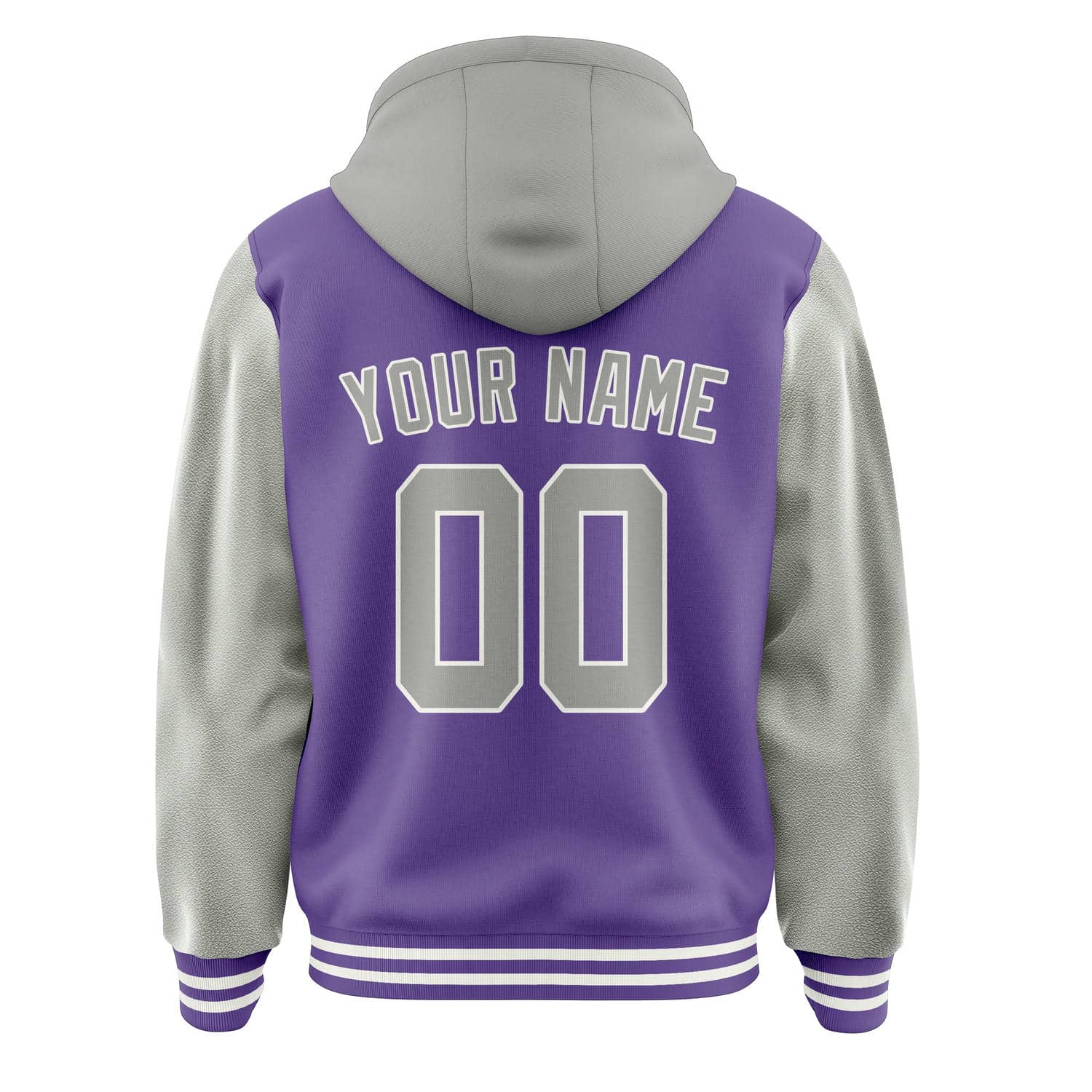 Maßgeschneidertes Lavendel Grau Jacke
