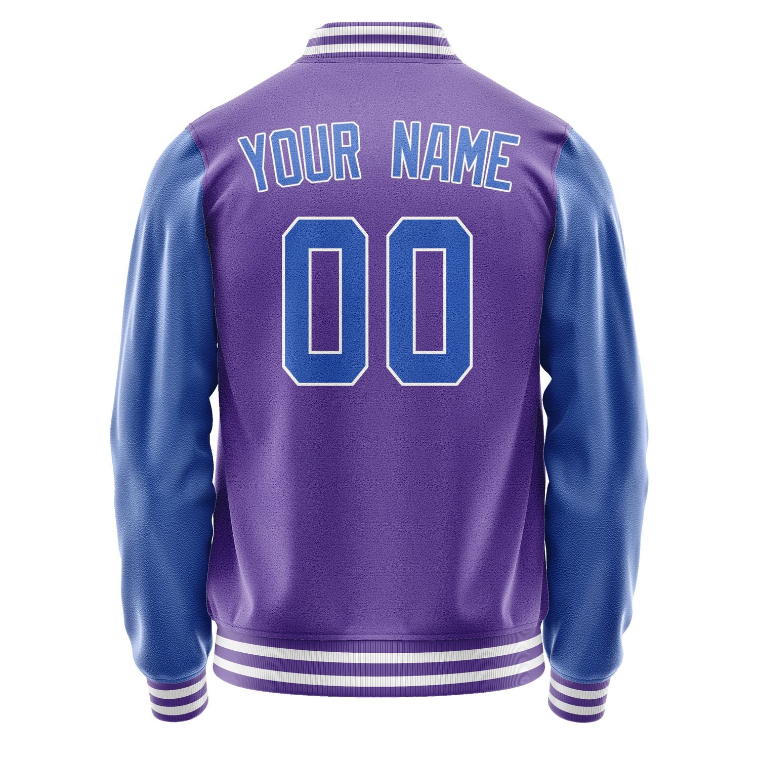 Maßgeschneidertes Lavendel Himmelblau Jacke JA2323092318B31809