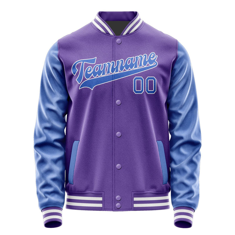 Maßgeschneidertes Lavendel Himmelblau Jacke JA2323092318B31809