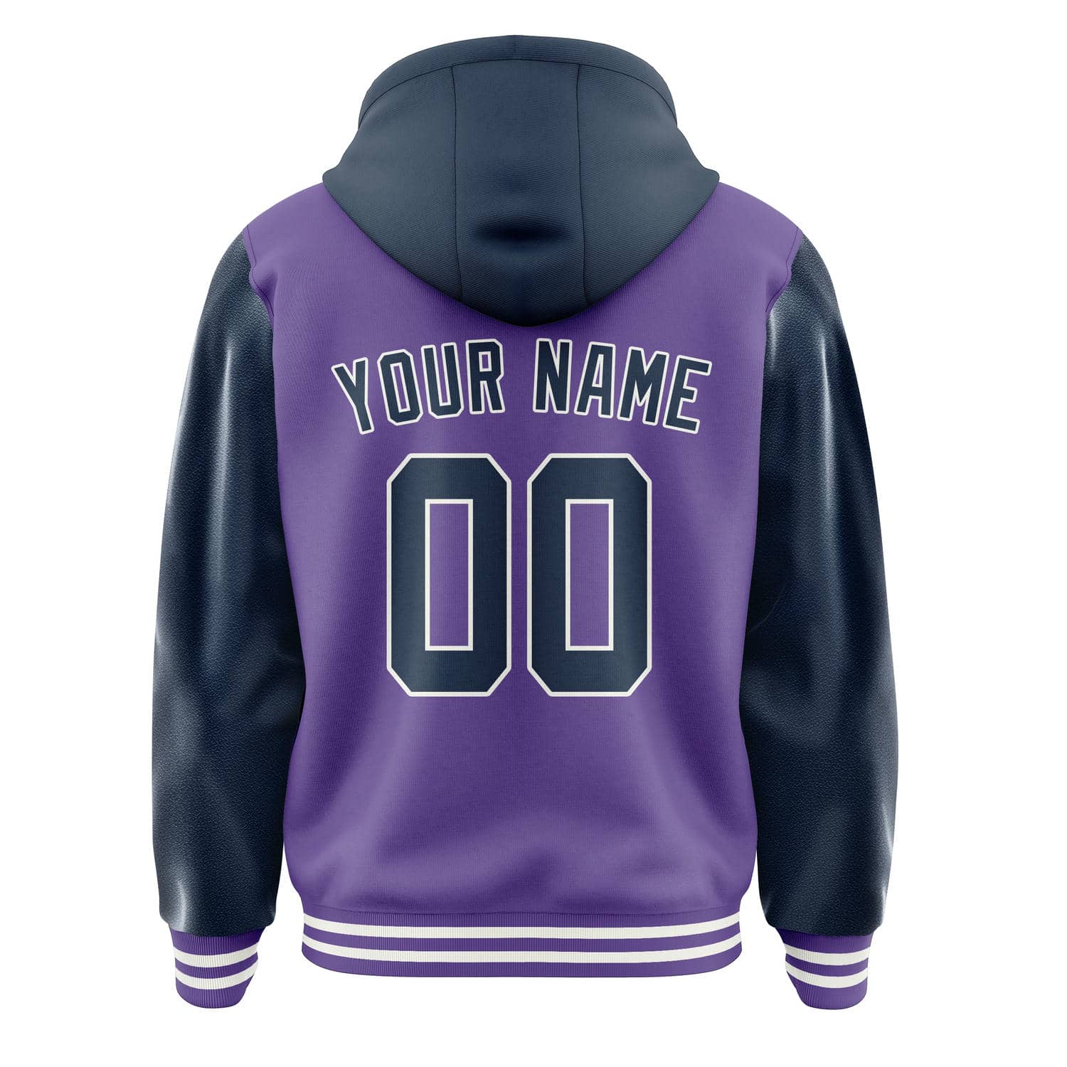 Maßgeschneidertes Lavendel Marineblau Jacke