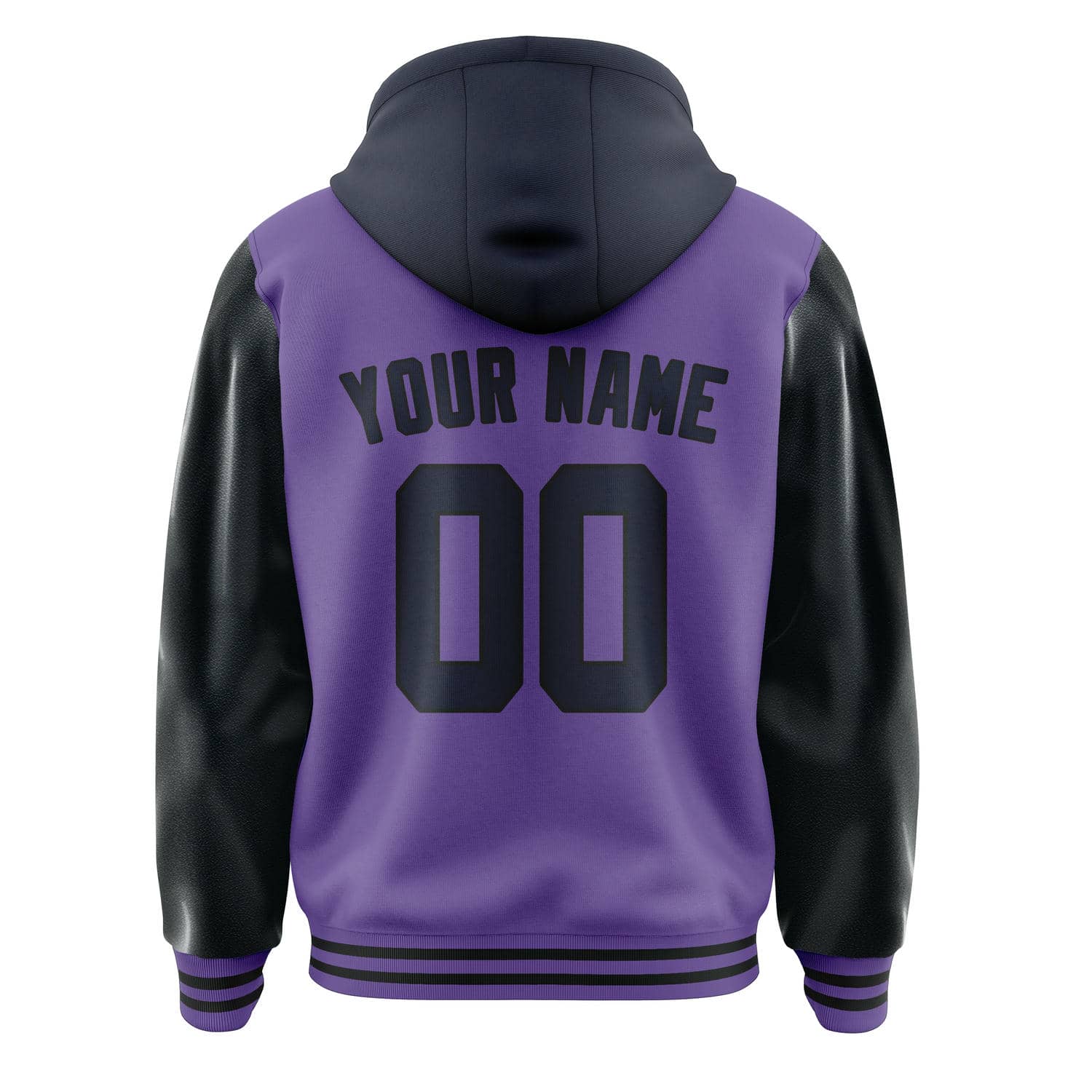 Maßgeschneidertes Lavendel Stahlblau Jacke