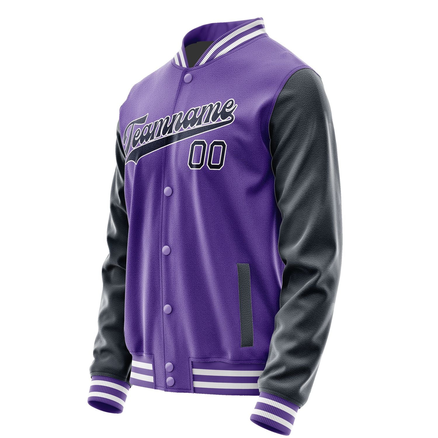 Maßgeschneidertes Lavendel Stahlblau Jacke JA2323112318B31811