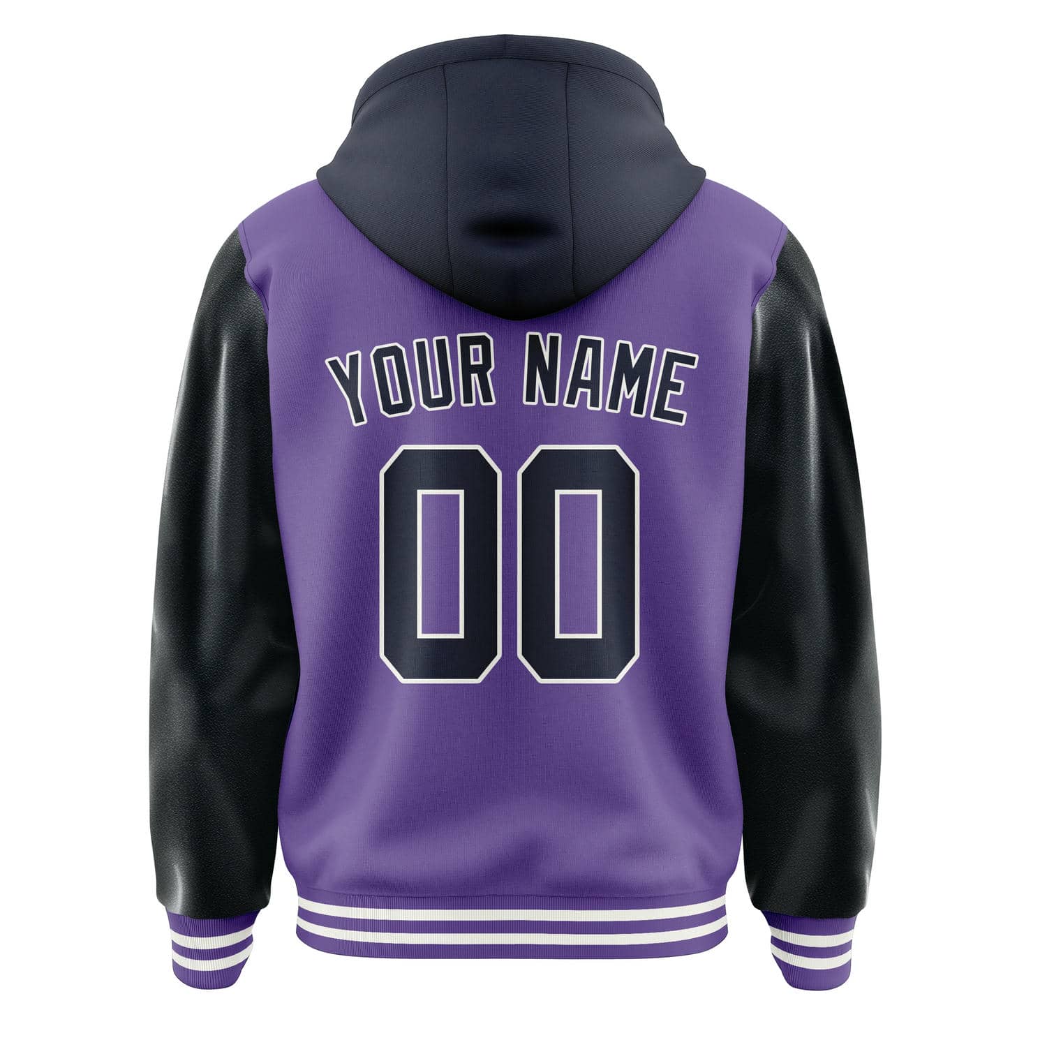 Maßgeschneidertes Lavendel Stahlblau Jacke