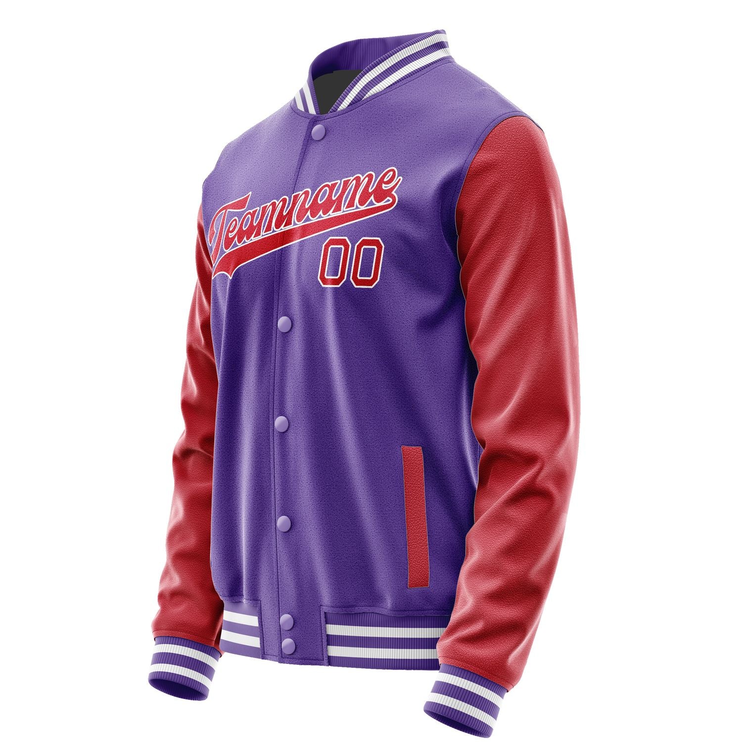 Maßgeschneidertes Lavendel Rot Jacke JA2323142318B31814