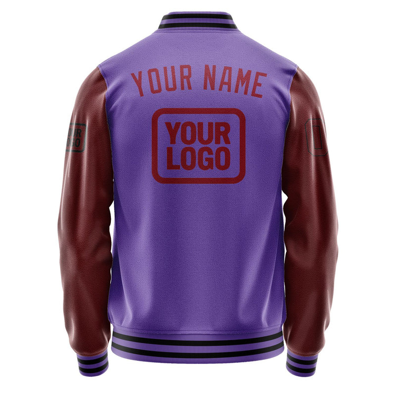 Maßgeschneidertes Lavendel Karmesinrot Jacke JA232315231717151517
