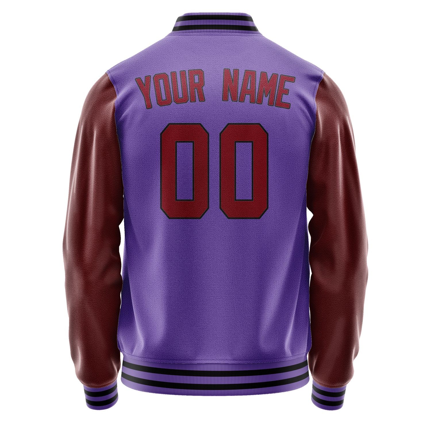 Maßgeschneidertes Lavendel Karmesinrot Jacke JA2323152317B31715